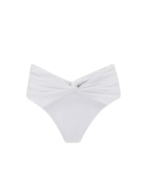 The Twist Brief - Ivory Honeycomb