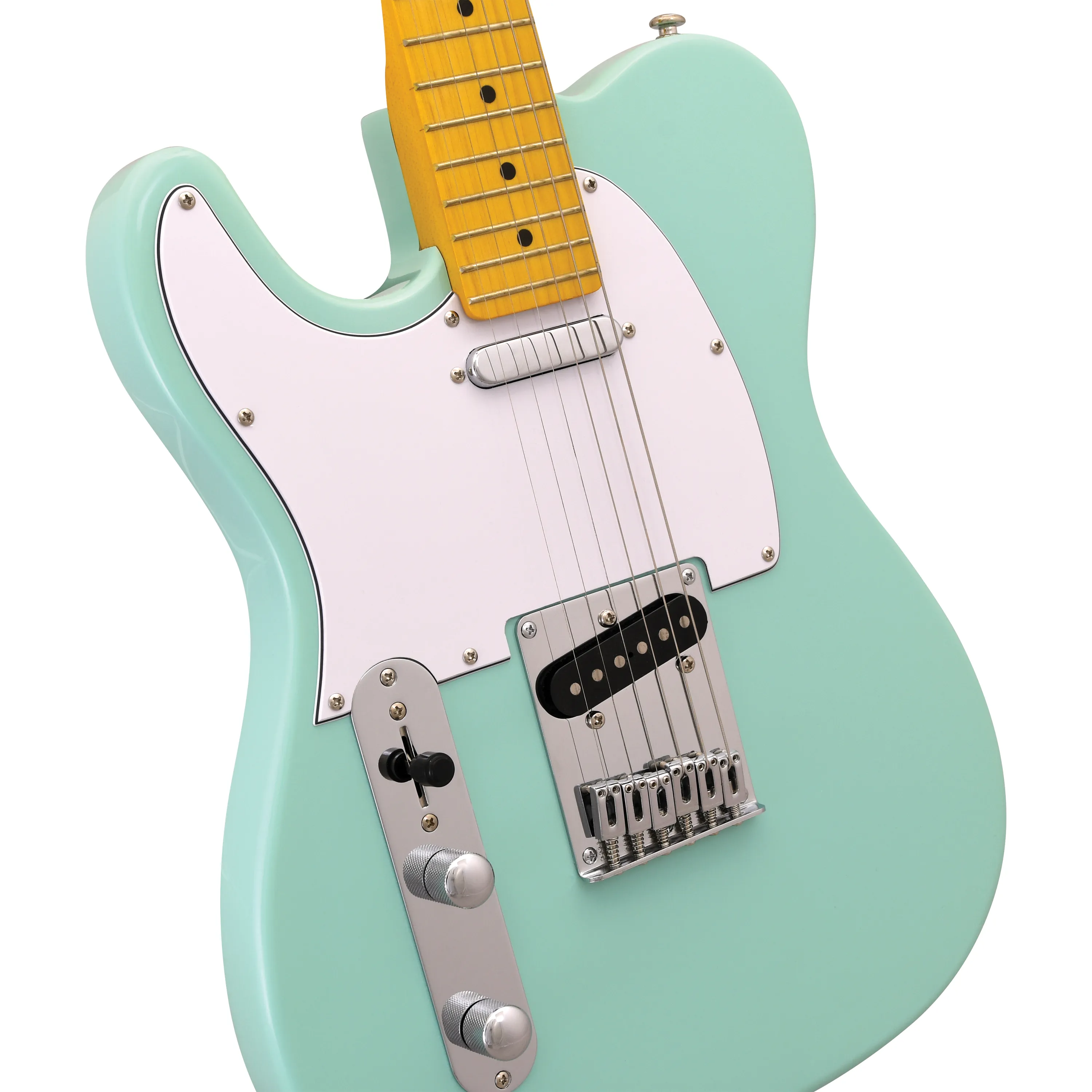 TL-C-SG-L | Lefty Electric Guitar - Surf Green