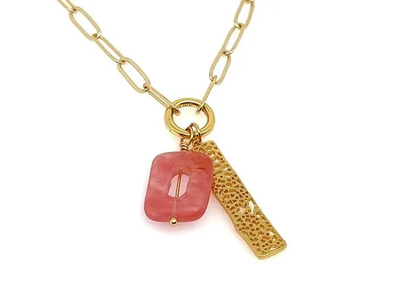 Vintage | Red Aventurine Open Oval