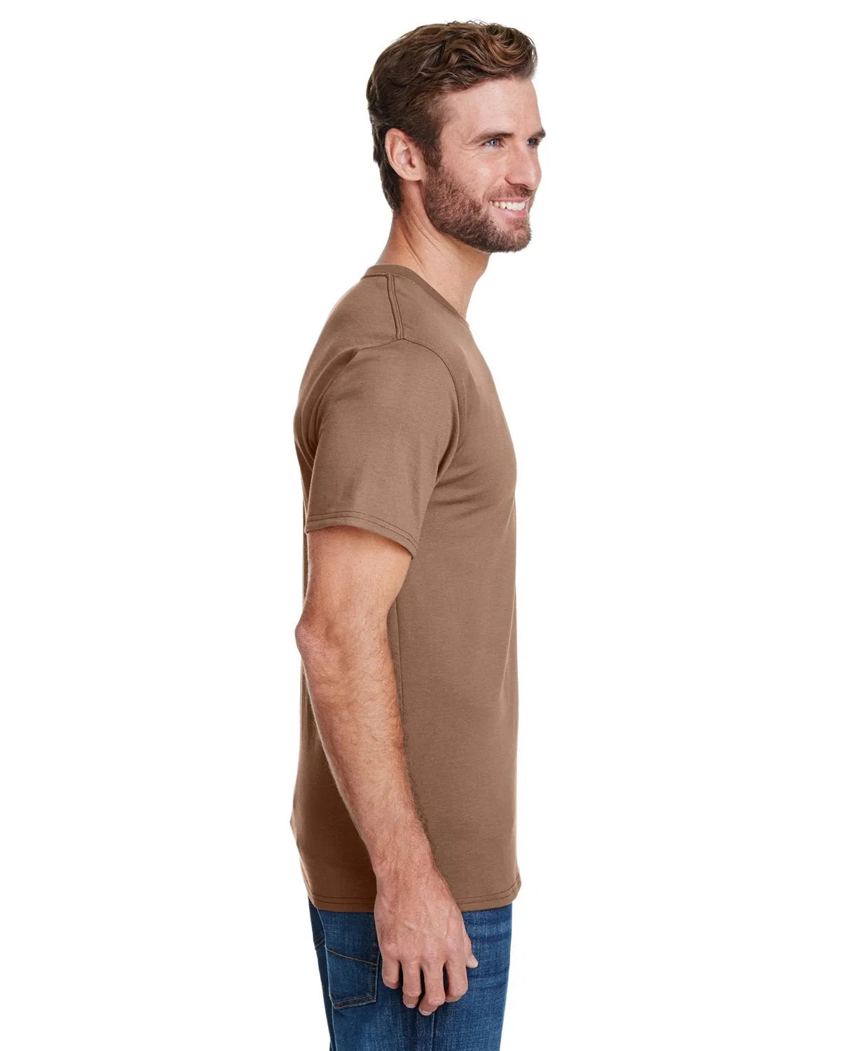 W110-Hanes-ARMY BROWN