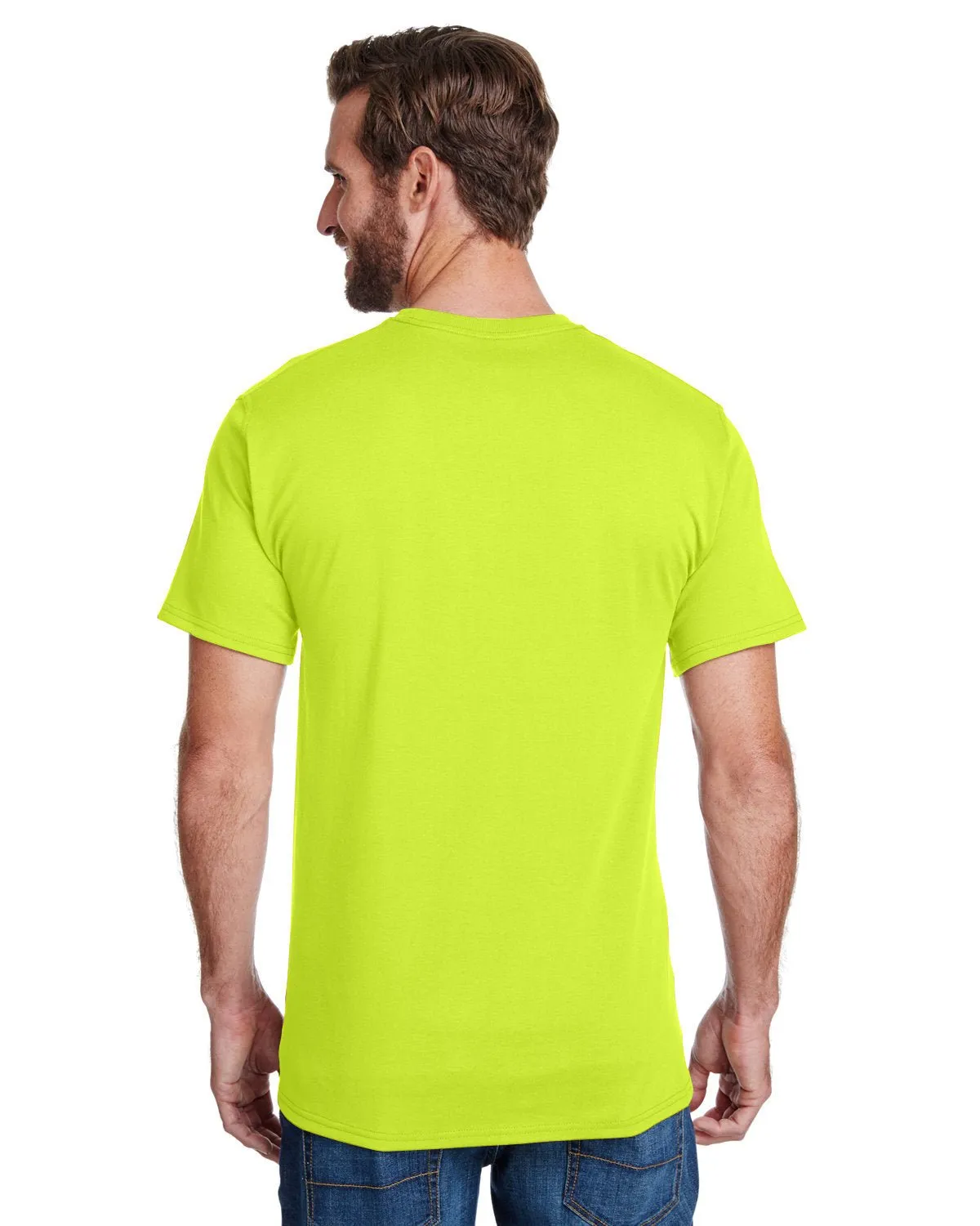 W110-Hanes-SAFETY GREEN