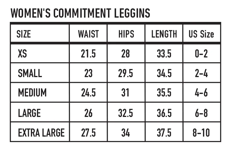 Women's Commitment Leggings Shark Skin